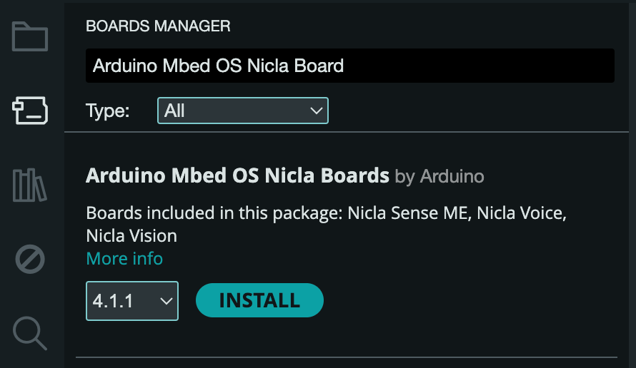 Nicla Board